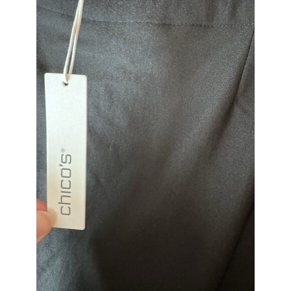 Chicos Brigitte WOMENS Zenergy GOLF by CHICO'S BLACK PULL ON SKORT Sz 2.5 US 14 - Picture 10 of 15